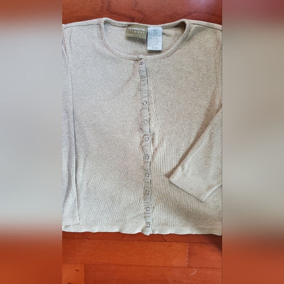 Liz Claiborne Button-down Sweater Size Small - Picture 2 of 3